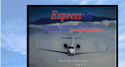 Desktop Screenshot of expressair.com