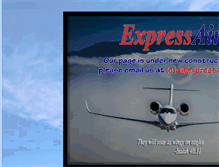 Tablet Screenshot of expressair.com